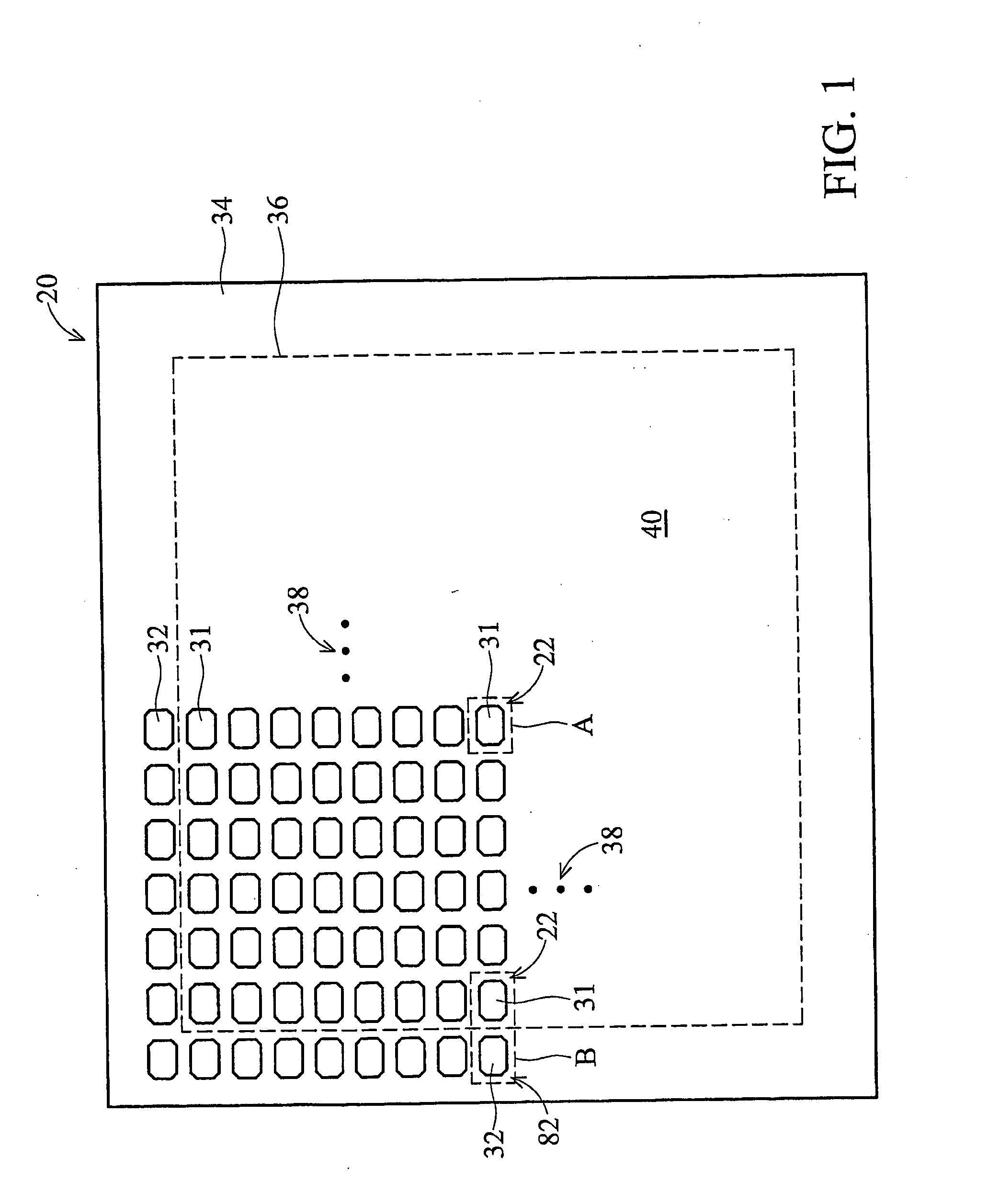 Bond pad structure for integrated circuit chip