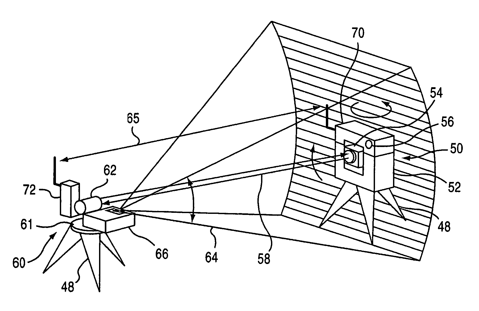 Survey system capable of remotely controlling a surveying instrument
