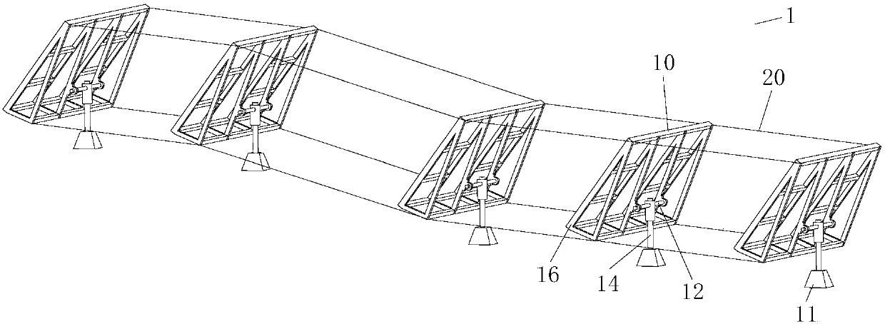 Linkage mechanism and dual-axis solar tracking system having the same