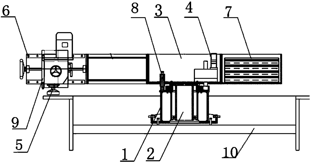 Large high-precision flange machining machine