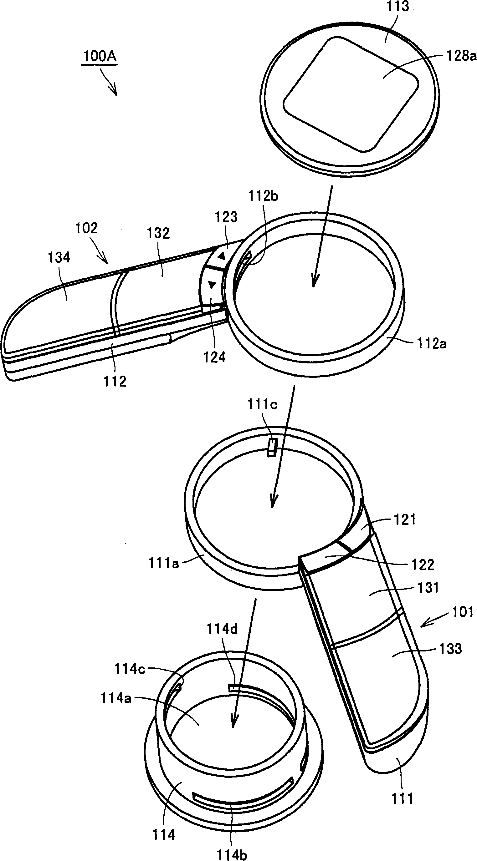 Body composition measuring device