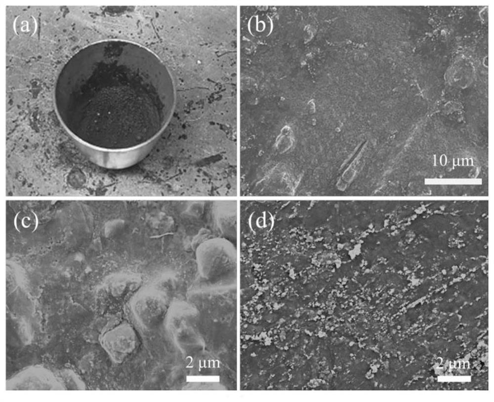 Inorganic si-zno-li composite material, preparation method and application in lithium metal batteries