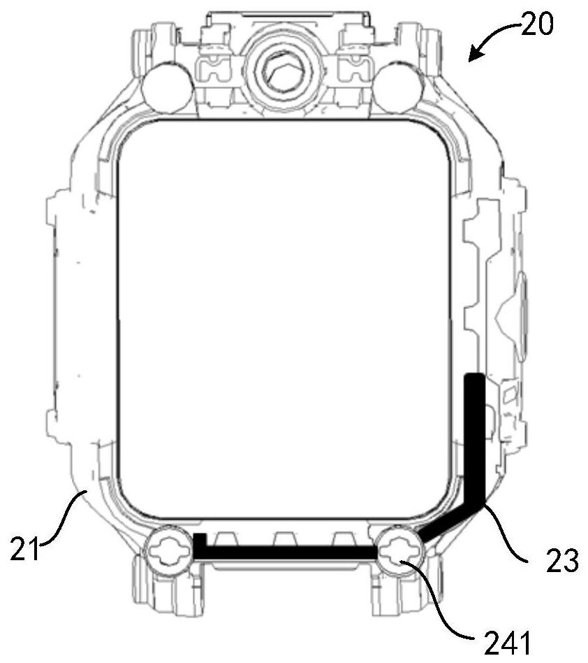 Power supply device applied to wearable equipment and portable equipment