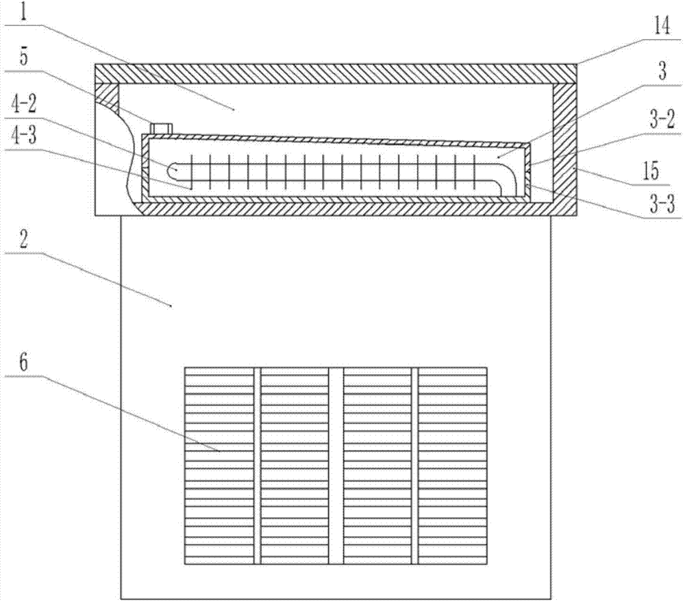 Phase-change cold-accumulation chilling and freshness keeping system for supermarket