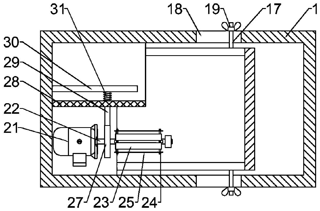 Life facilitating dustbin achieving solid-liquid separation