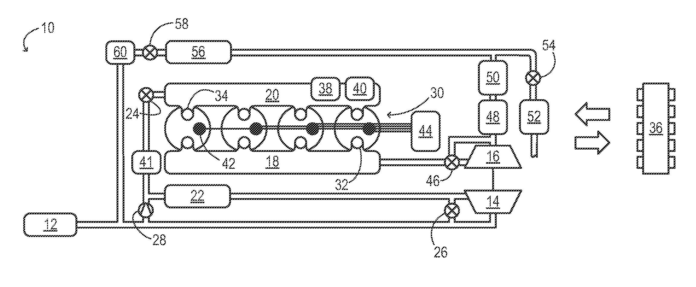 Combustion stability enhancement via internal egr control