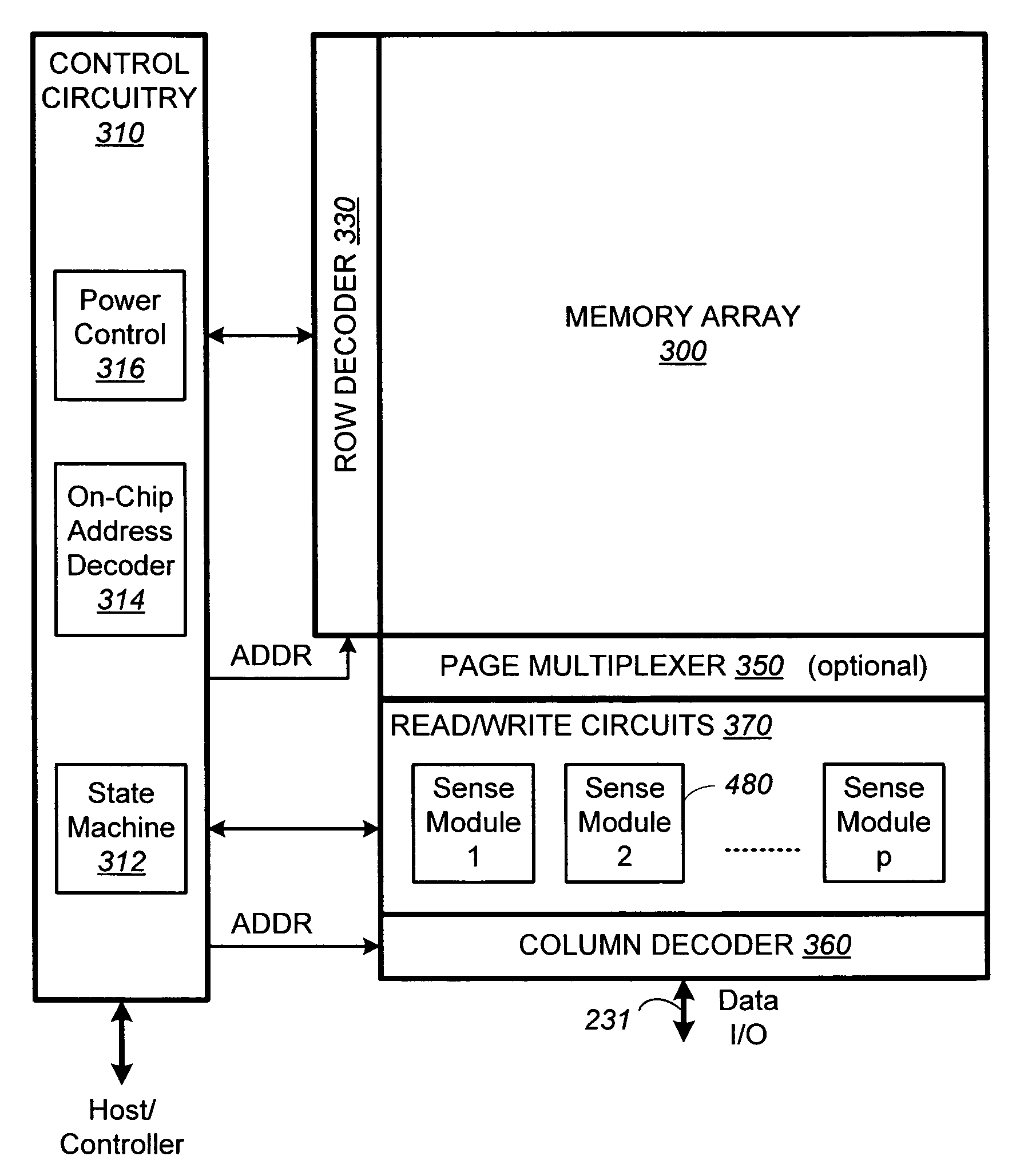 Non-volatile memory and method with power-saving read and program-verify operations