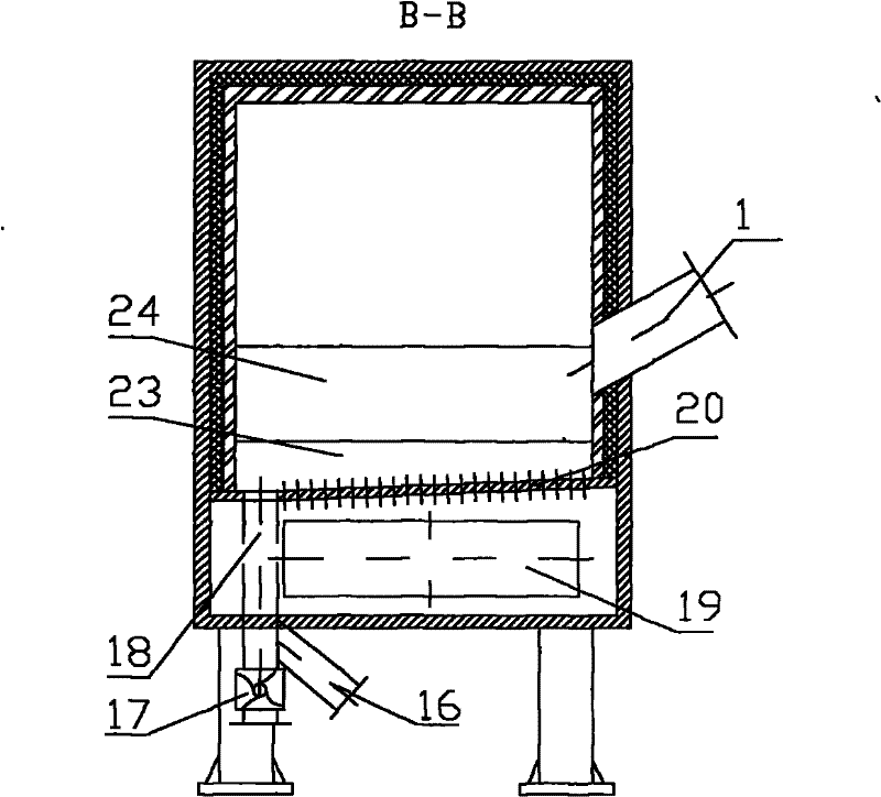 Double-separation type fluidized bed slag cooler