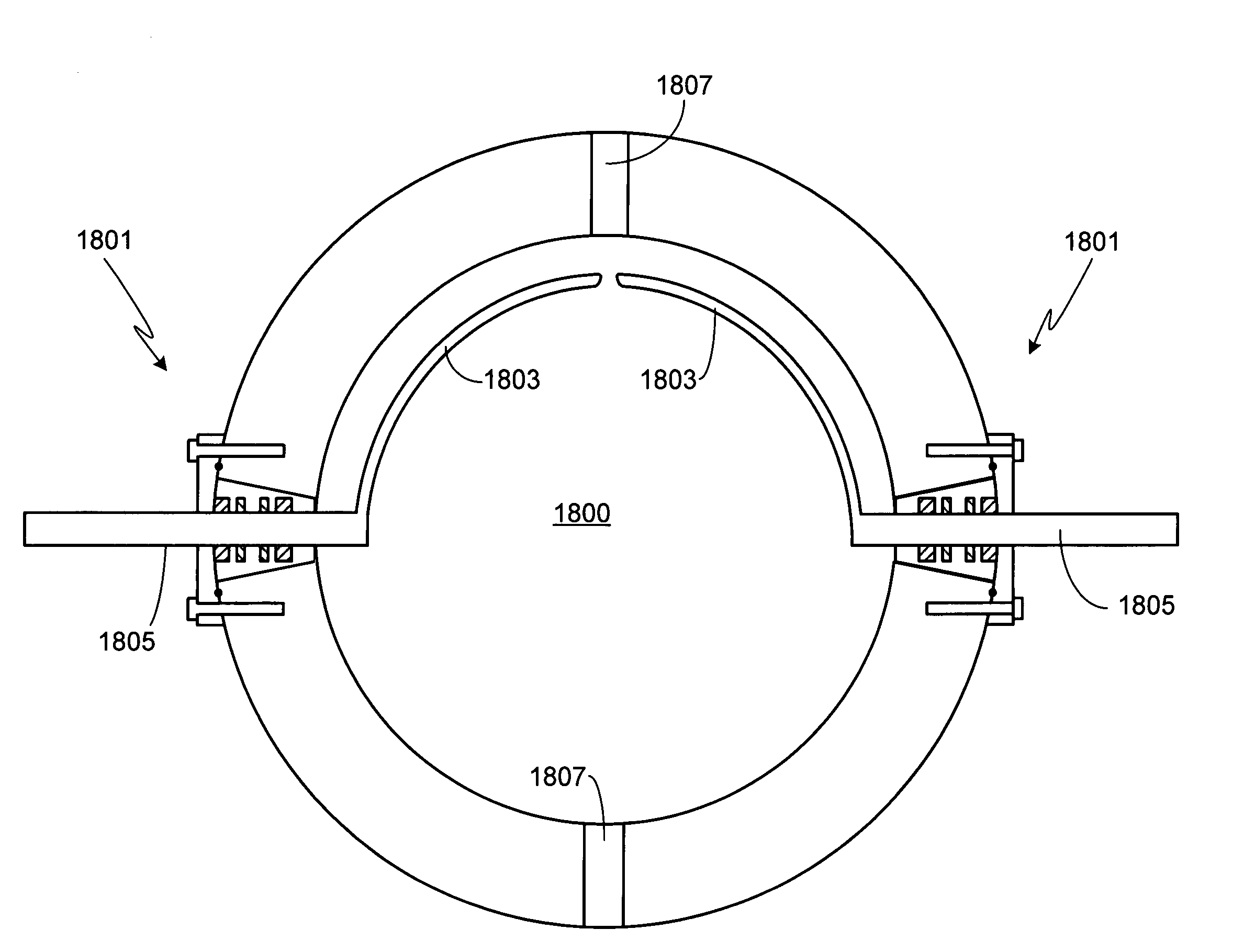 Fluid rotation system for a cavitation chamber