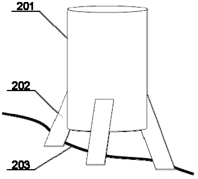 Upper liquid accumulation system for liquid gravitational potential energy storage power station