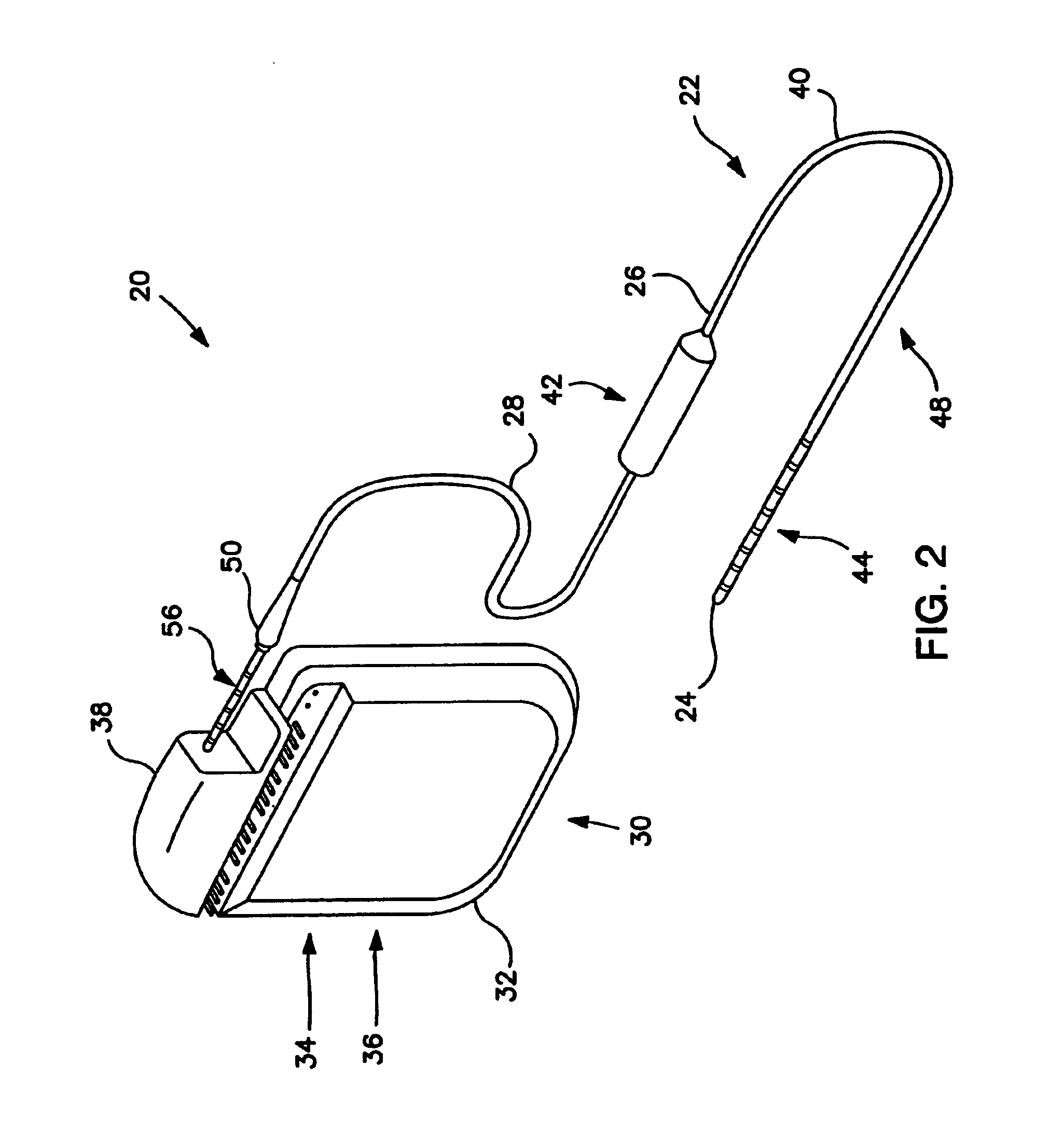 Low impedance implantable extension for a neurological electrical stimulator