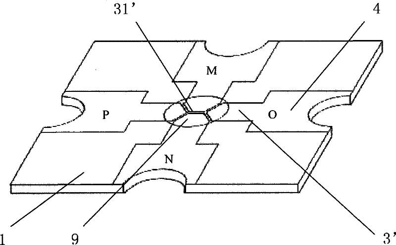 Label type polymer base ESD protection device and manufacturing method thereof