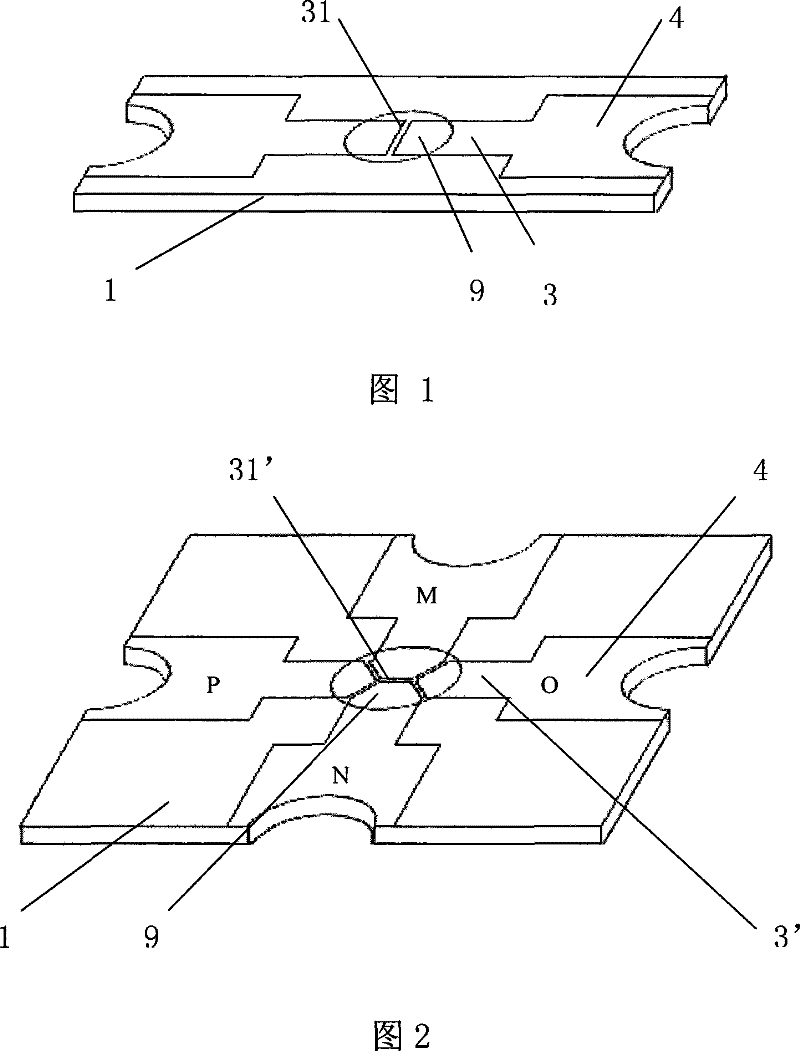 Label type polymer base ESD protection device and manufacturing method thereof