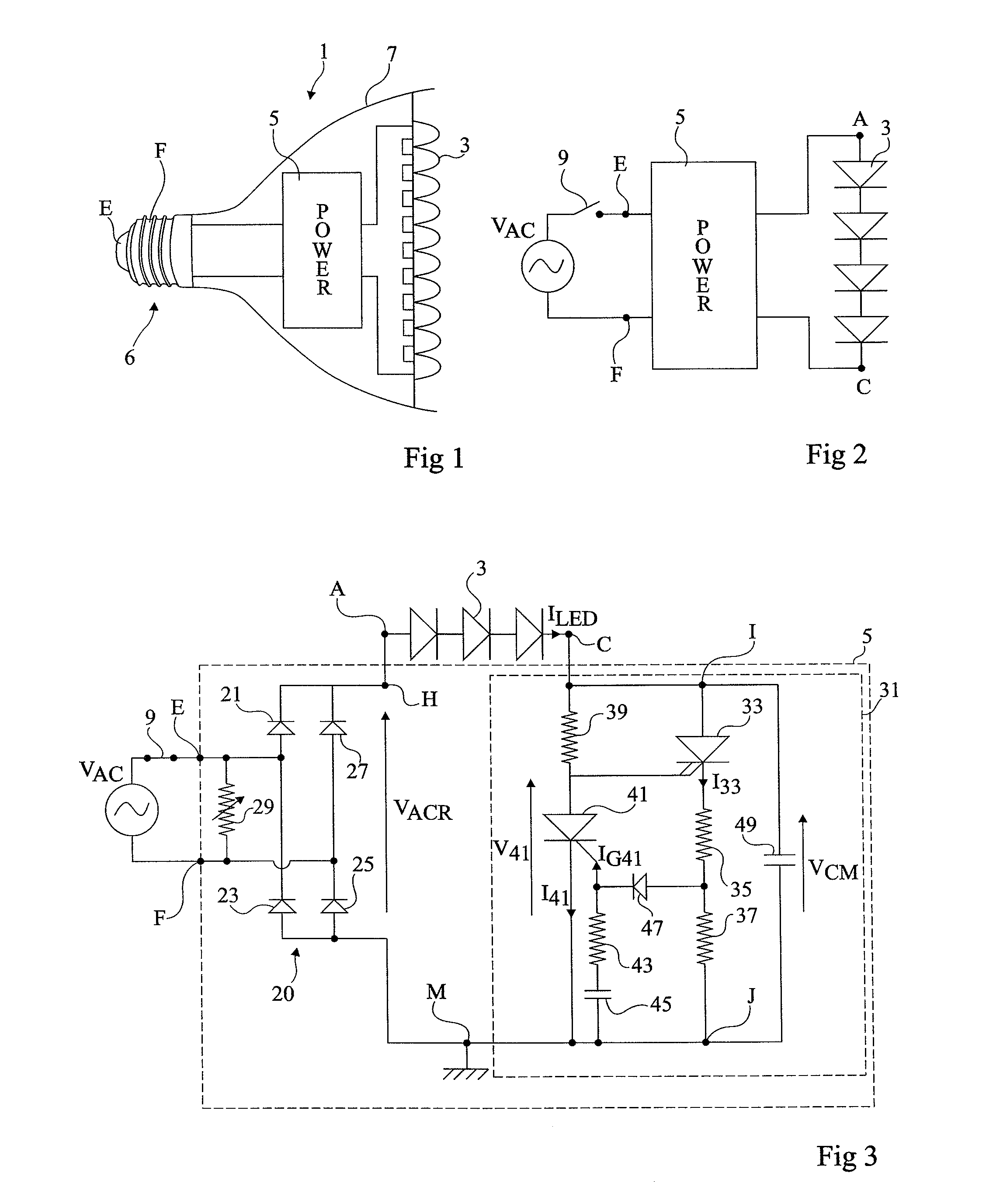 Circuit for controlling a lighting unit with light-emitting diodes