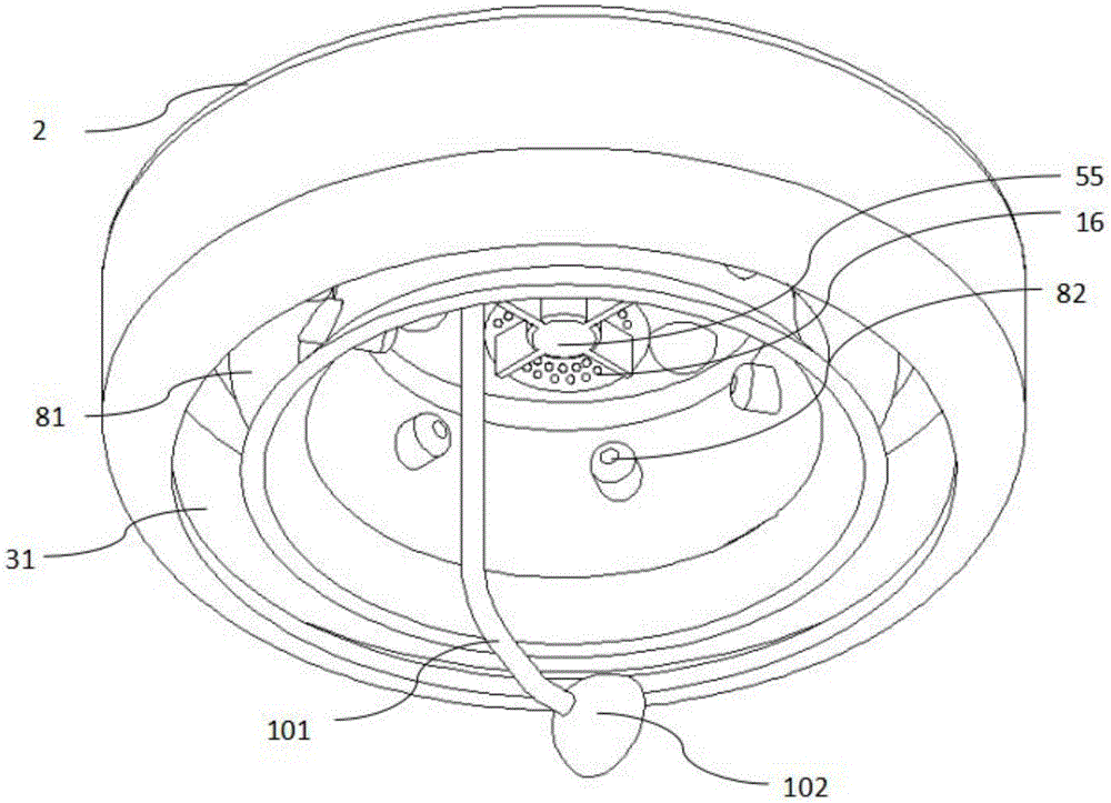 Household steam sauna device and integrated bathroom