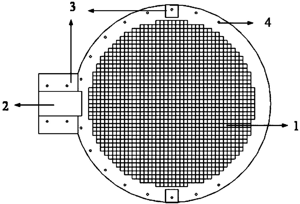 Ultra-wideband lens antenna based on periodic semi-high pins