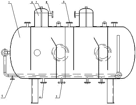 Multifunctional electrode flotation device capable of automatic oil discharge air floatation