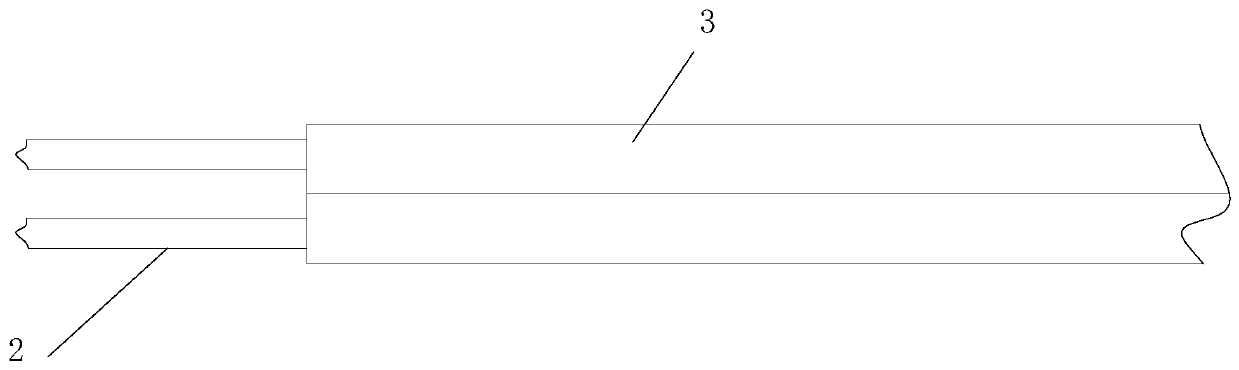 Composite drainage pipeline