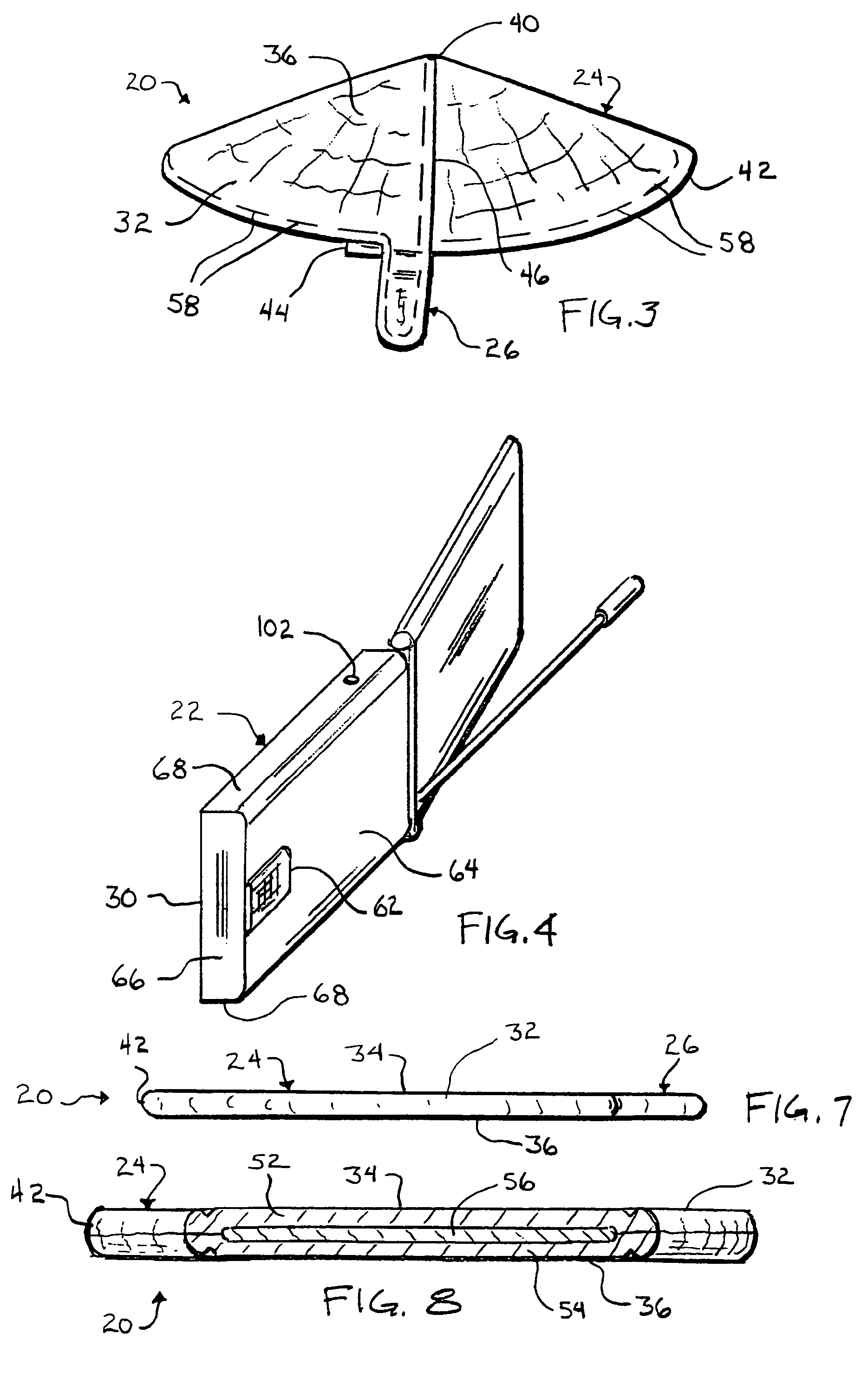 Voice absorber for portable telephonic devices