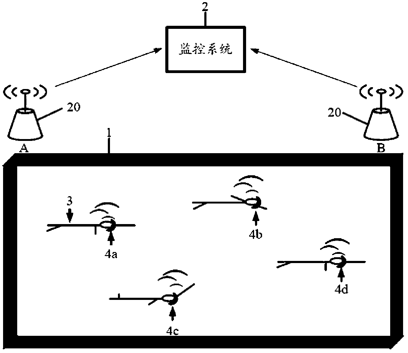 Sound wave induction monitoring and positioning device and method