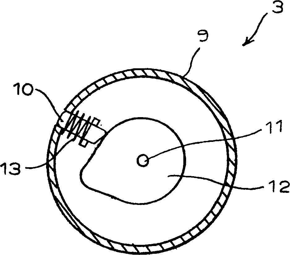 Fiber, method and apparatus for making said fiber