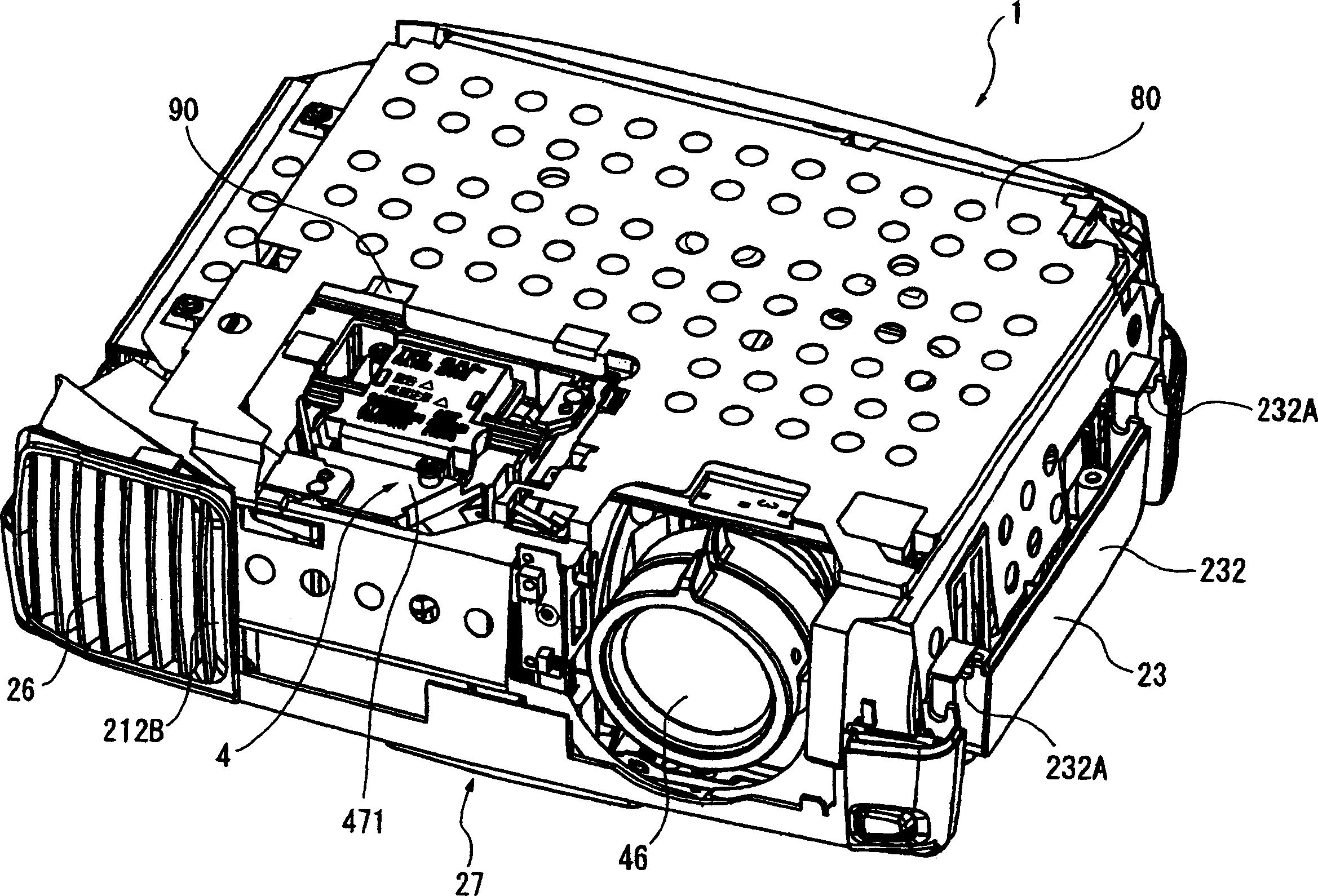 Optical device, mfg. method thereof and projector