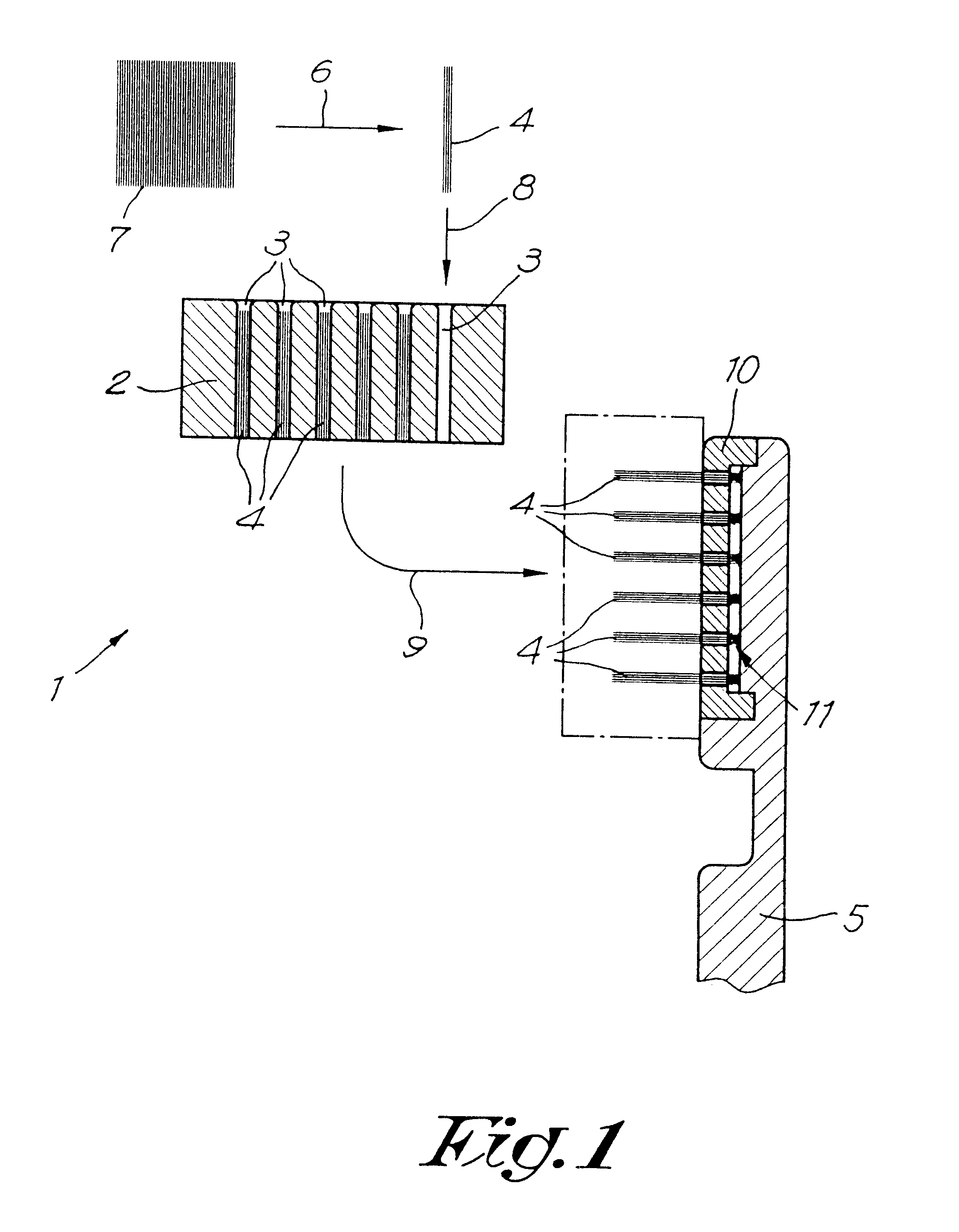 Method for manufacturing brushes and brush manufacturing machine applying this method