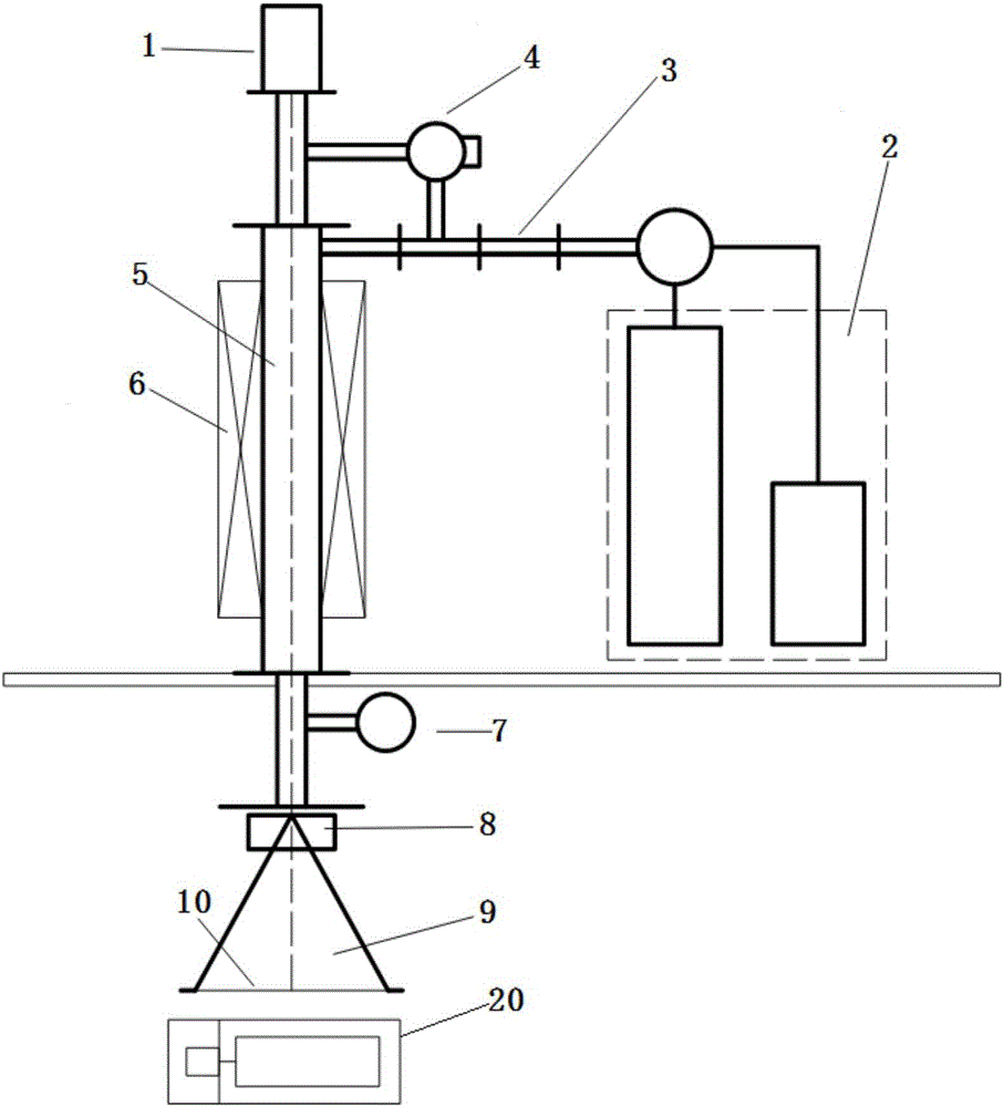 Method and device for preparing BN fiber through electron beam irradiation crosslinking