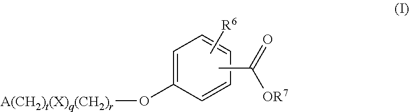 Benzoic acid compounds for reducing uric acid