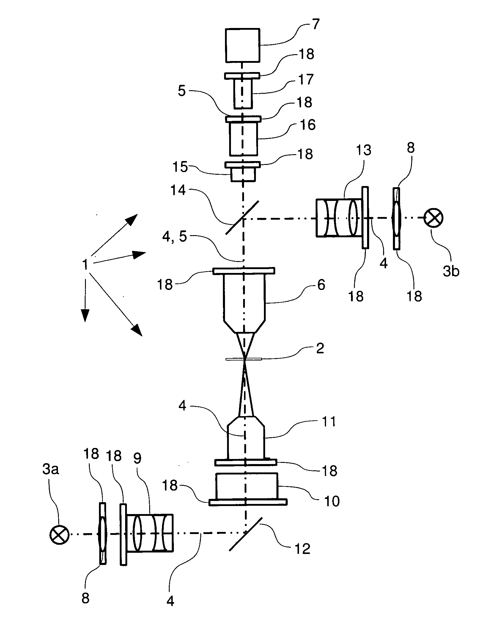 Apparatus and method for optically detecting an object