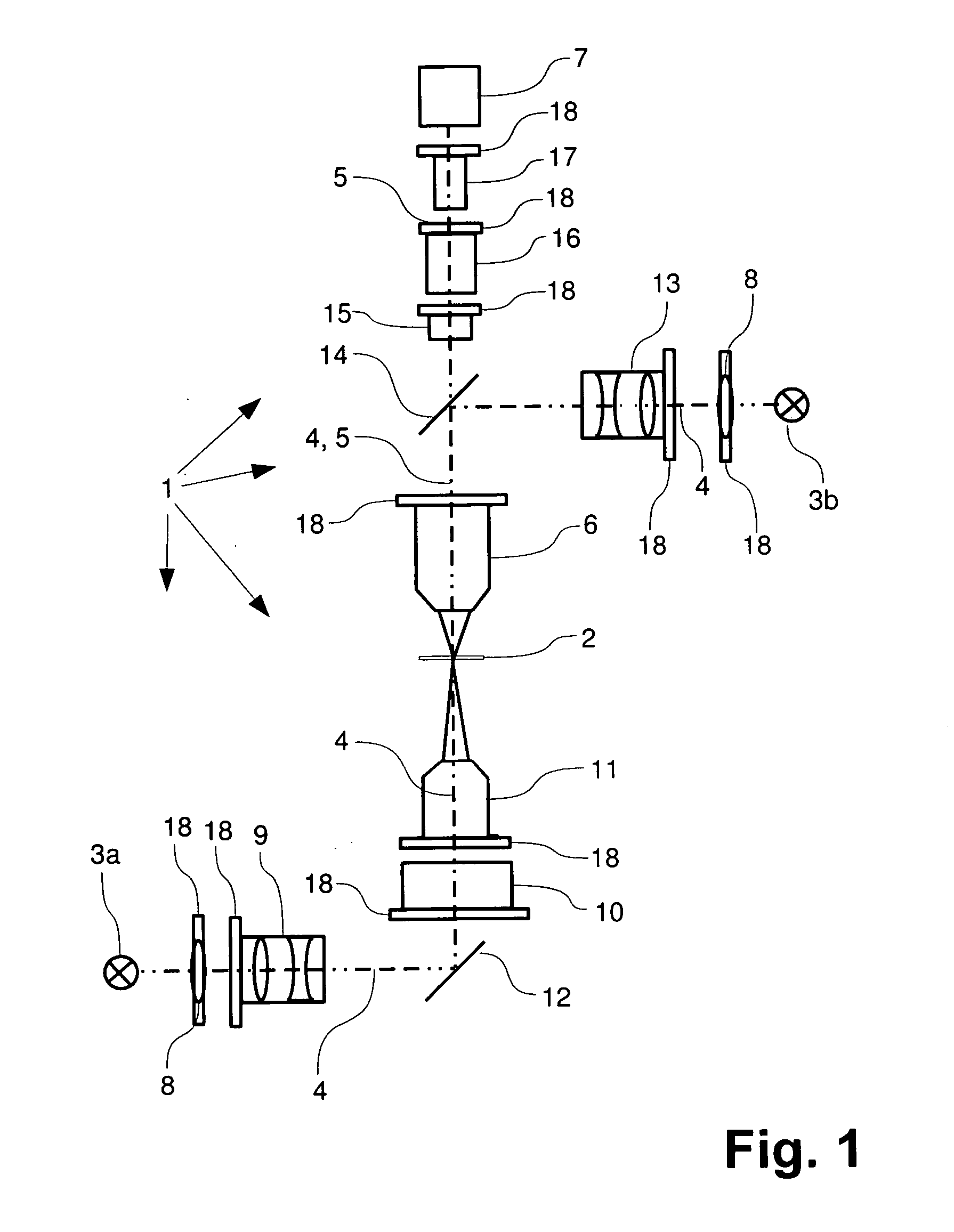 Apparatus and method for optically detecting an object