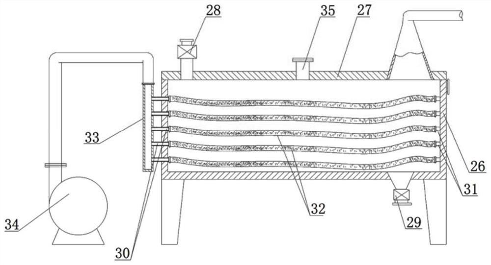 Kitchen wastewater purification device and purification method thereof