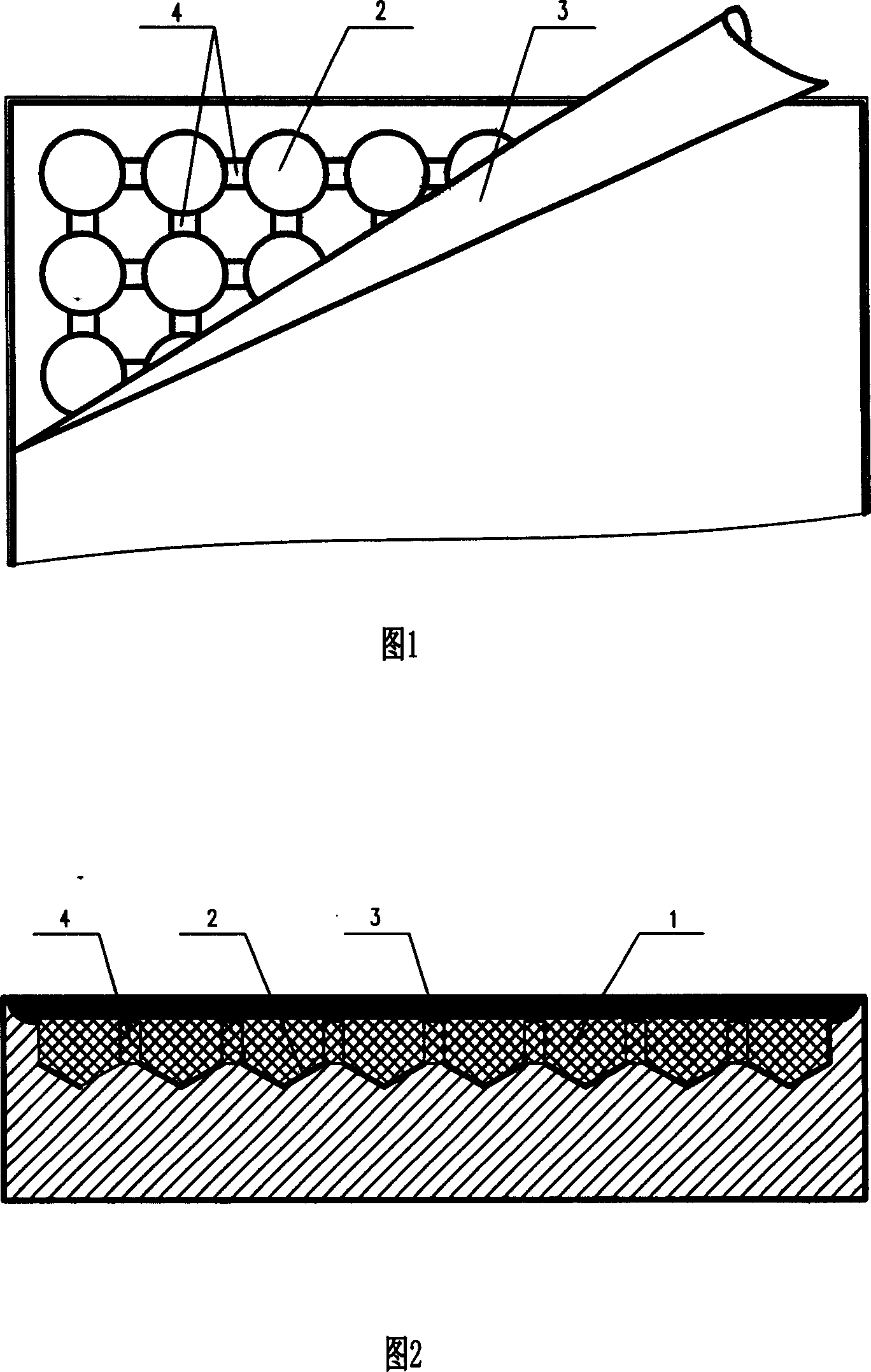 Material for substituting hydraulic oil in use for isostatic pressing die, and preparation method