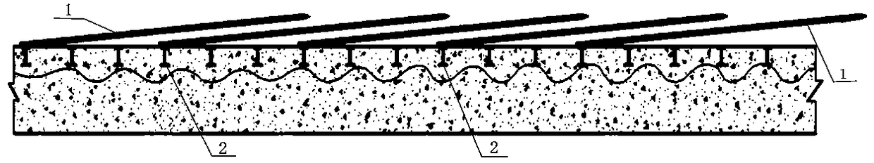 Construction method for departure and reception of advanced small conduit in rock tunnel