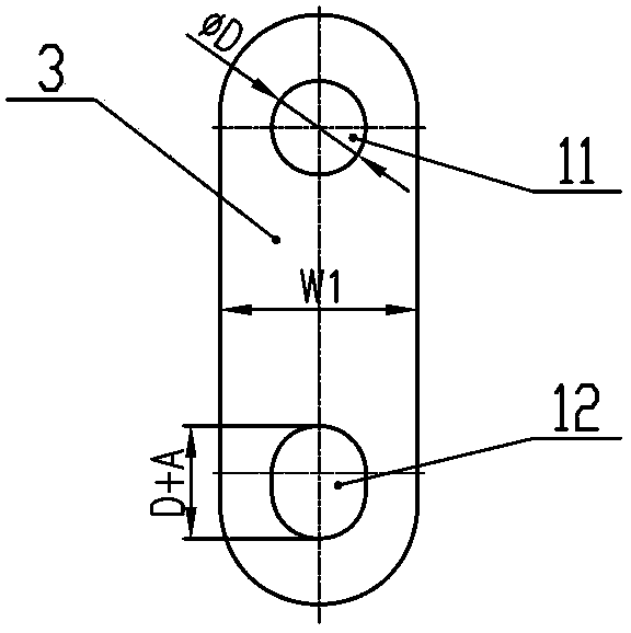 Buffering structure of windproof zipper