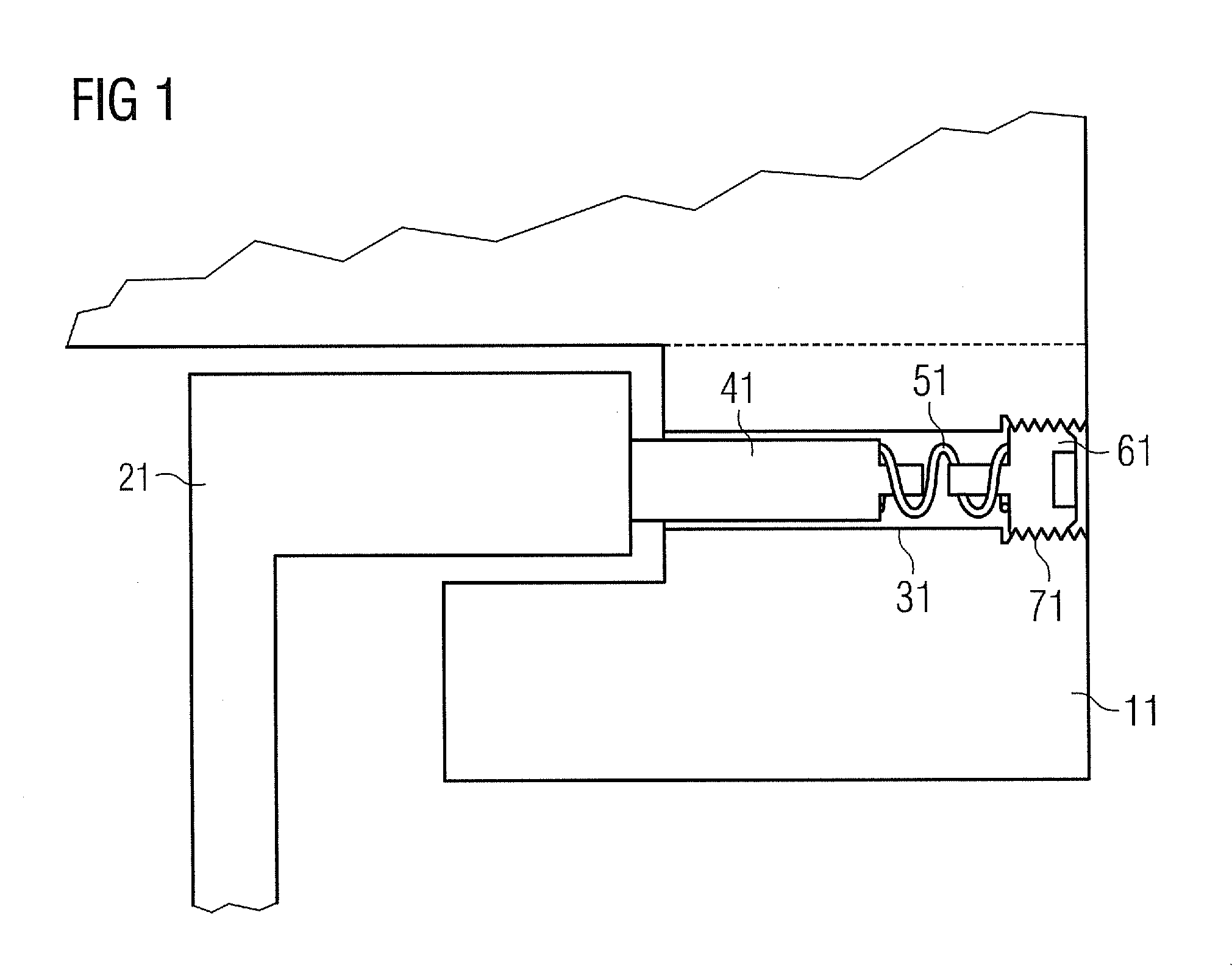 Arrangement for directing a lightning current within a wind turbine