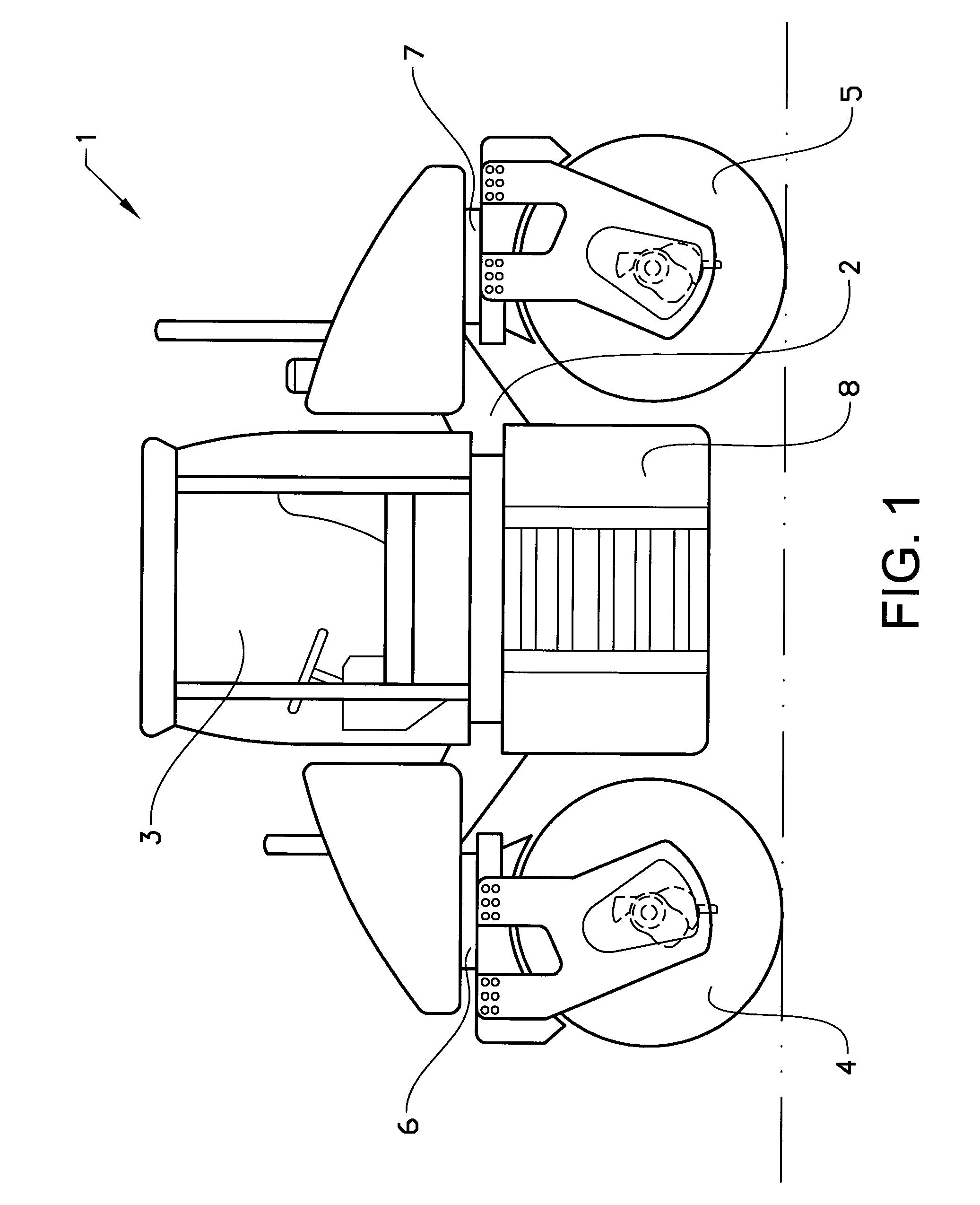 Assembly for vibrating a compacting drum of a compacting machine