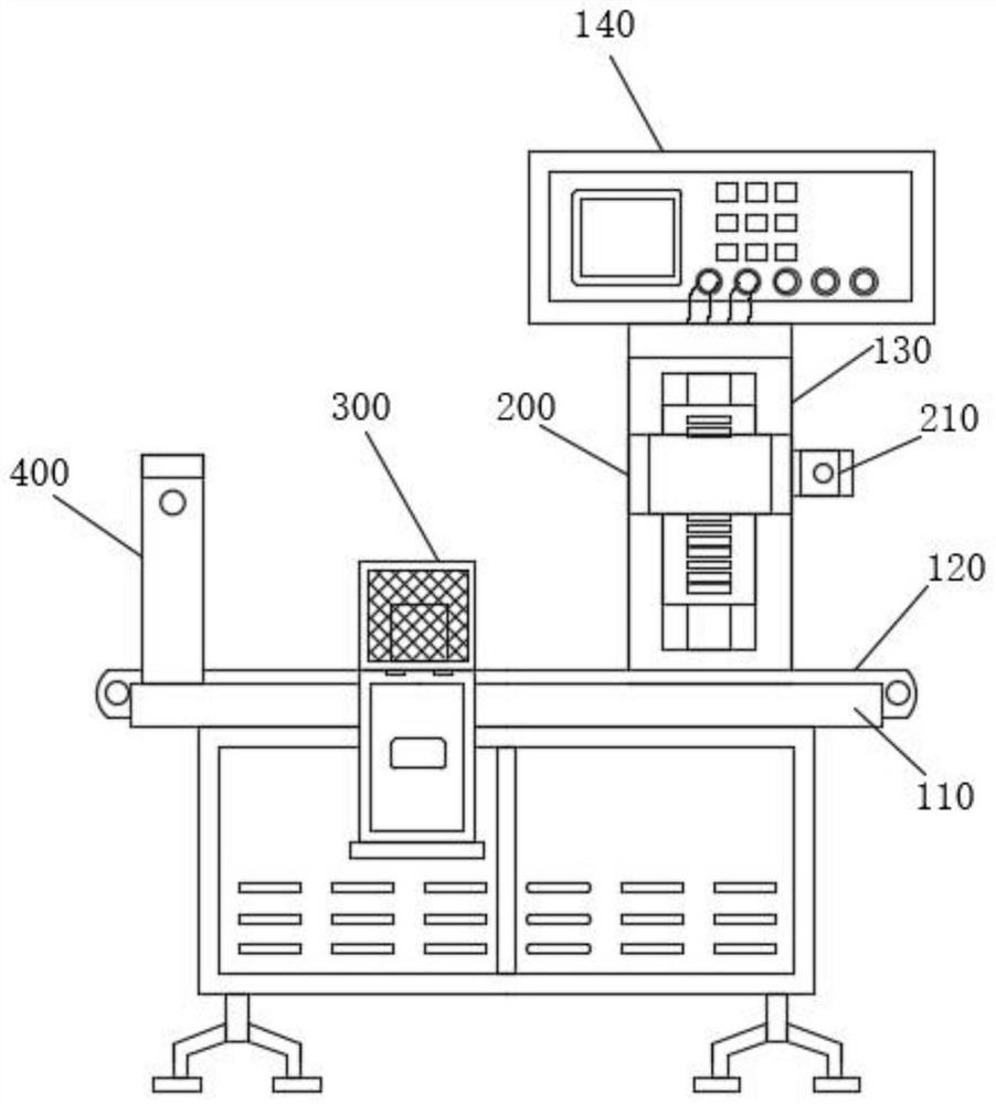 Device for testing and detecting electrical performance of battery cell of battery module