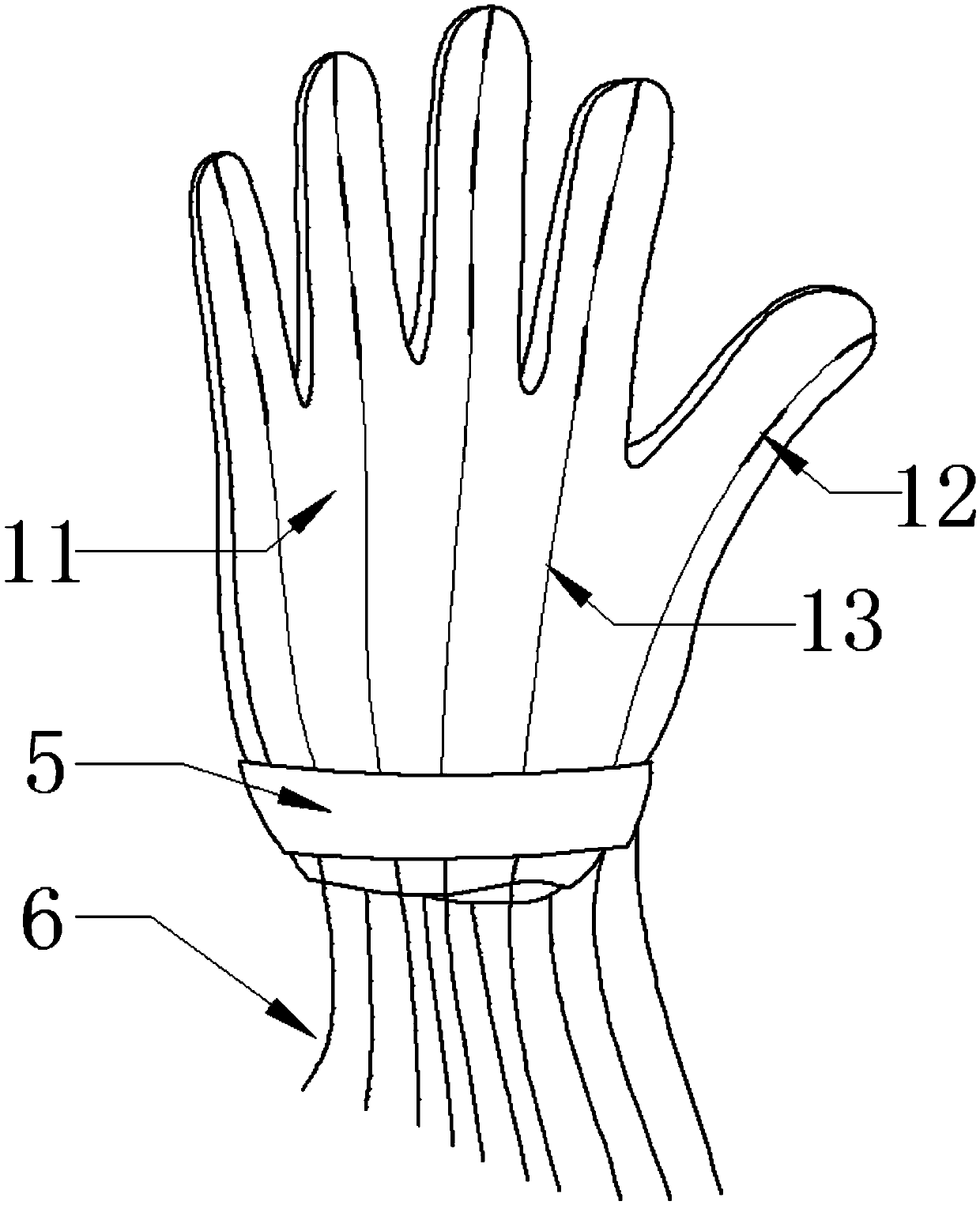 Soft-bodied robot glove for hand movement function recovery