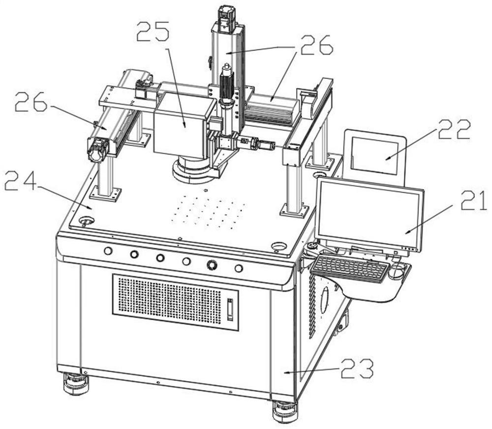 Laser penetration welding galvanized sheet equipment and welding method