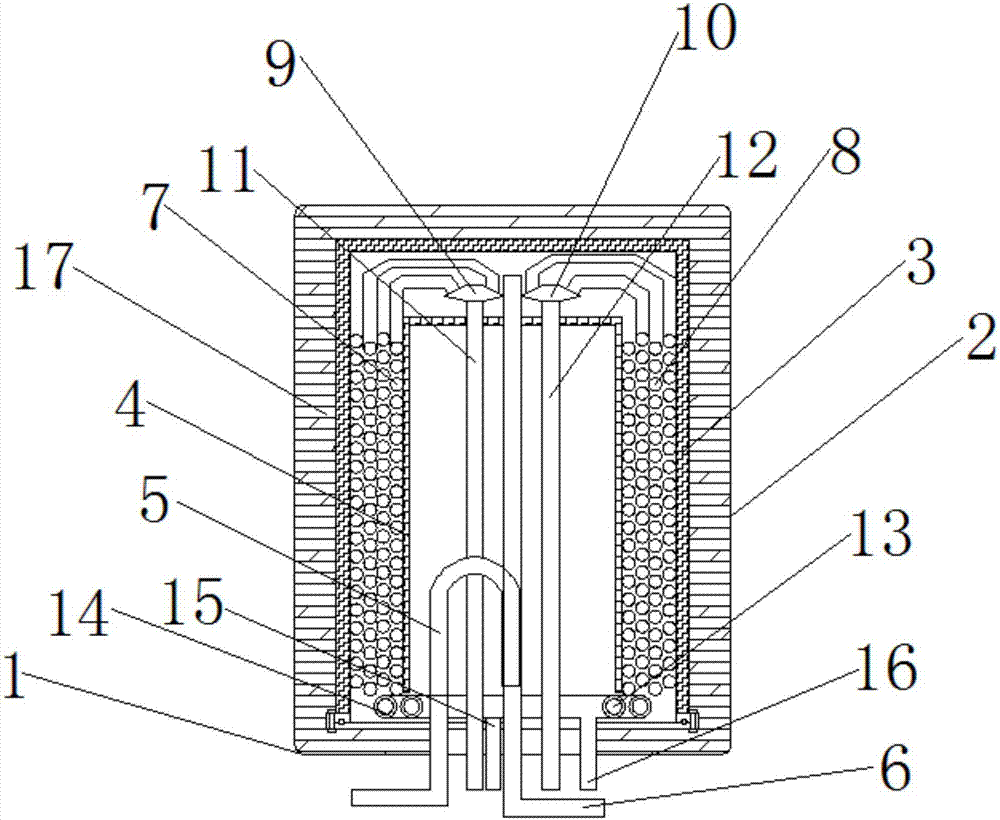 Hot water heat exchanger