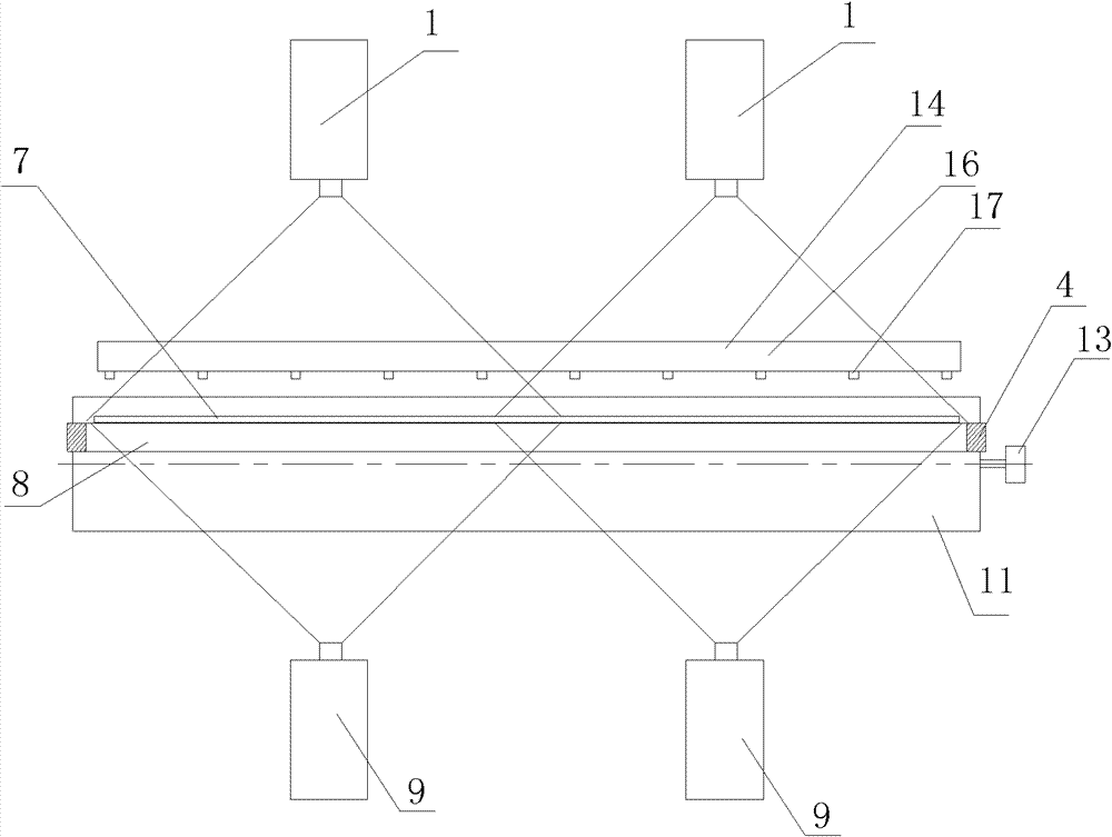 System and method for on-line secondary detection checking of checking data of large-sheet checking machine