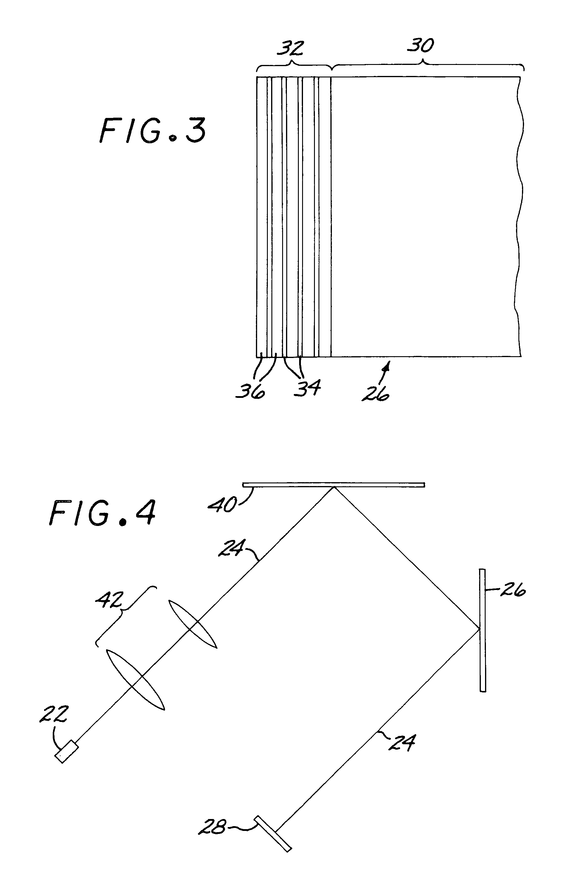 Optical system with reflection-angle-selective mirror