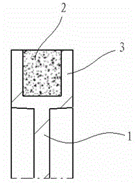 Performing sound insulation rubber block and mounting method thereof