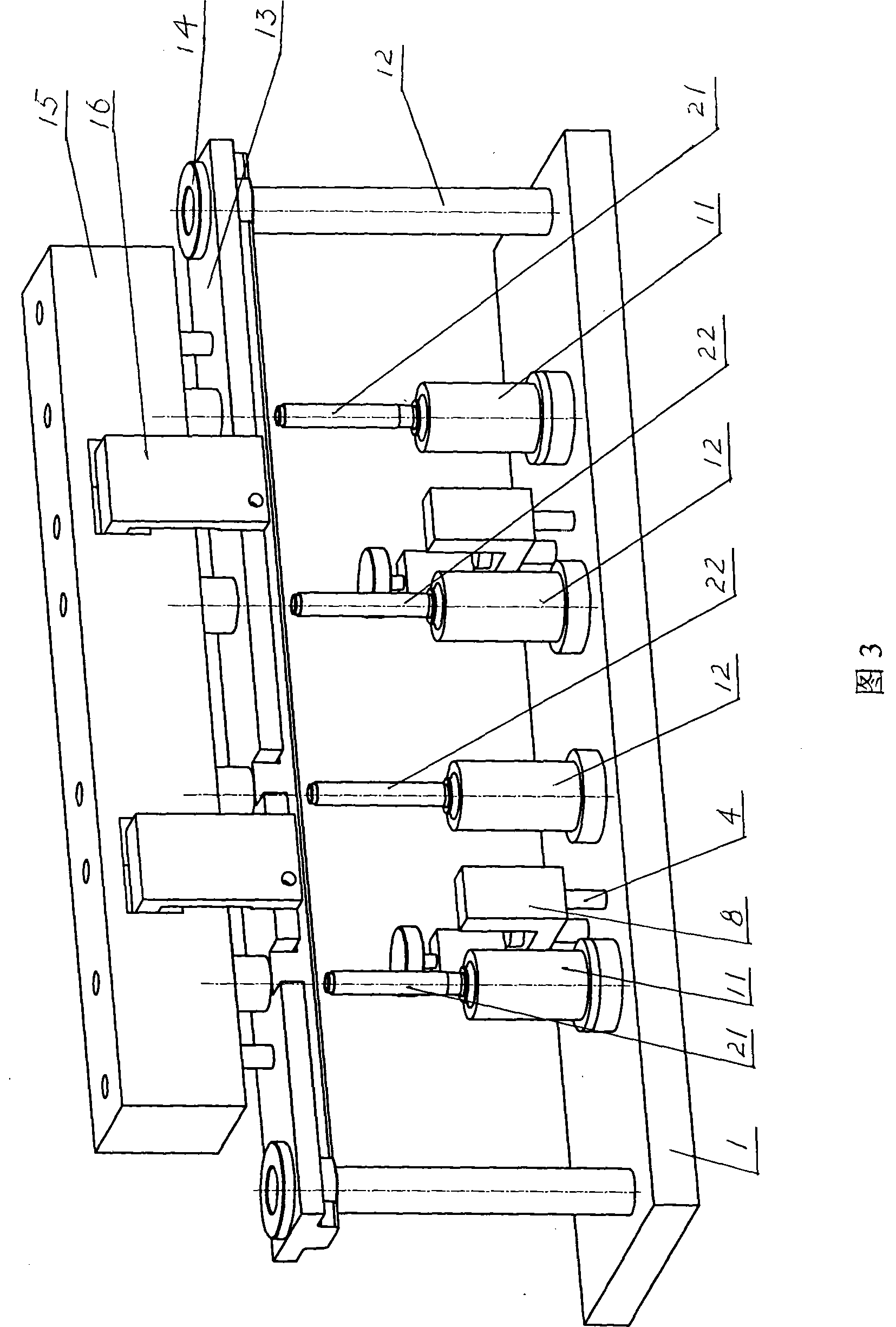 Assembly technique for supporting plate and supporting rod of fuel oil dispensing pipe and clamp thereof