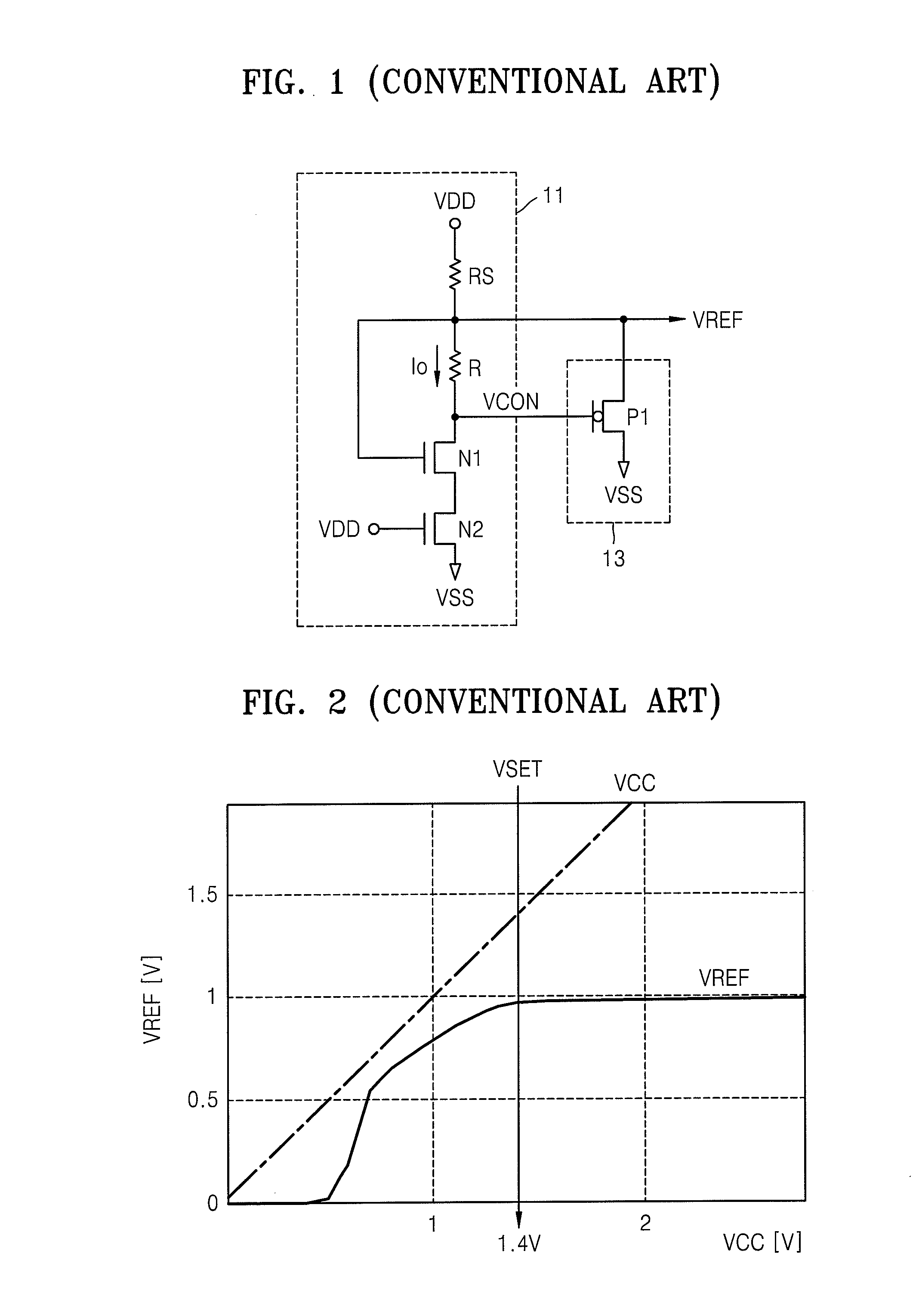 Reference voltage generator having improved setup voltage characteristics and method of controlling the same