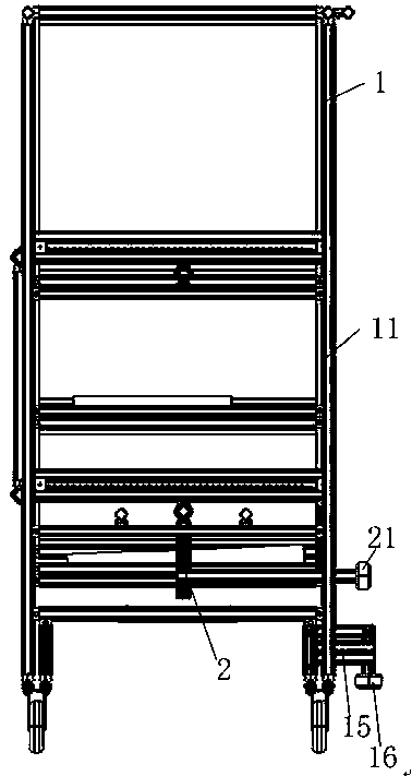 Automatic loading and unloading system for material transfer and loading and unloading method of automatic loading and unloading system