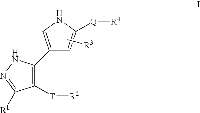 Pyrazole compositions useful as inhibitors of erk