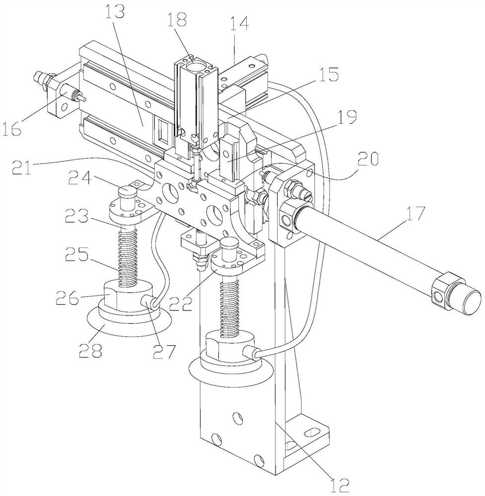 Intelligent test paper printing and packaging system and using method thereof