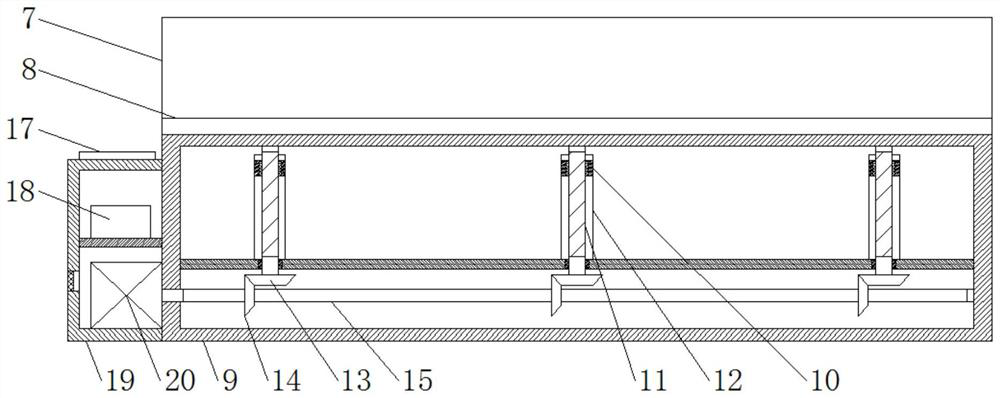 A timed feeding device for captive sheep that is convenient for eating